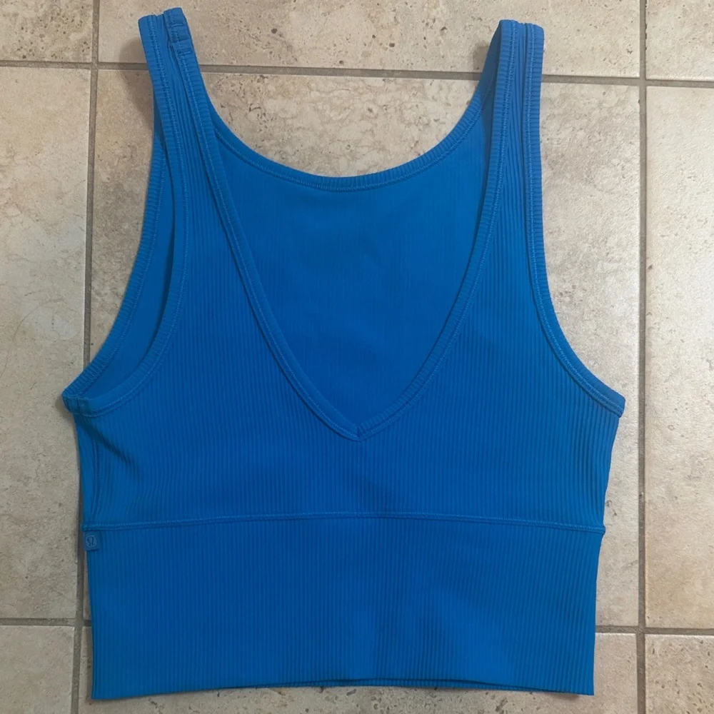 Lululemon Power Pivot Ribbed Tank - Picture 1 of 4